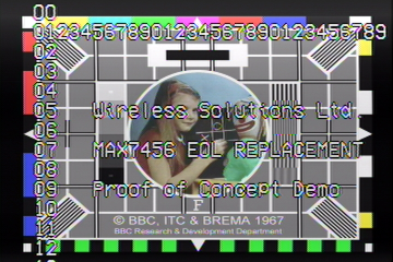 Output from actual hardware